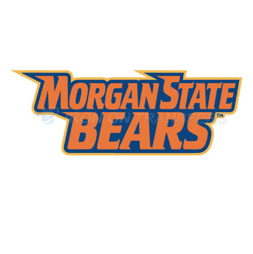 Morgan State Bears Logo T-shirts Iron On Transfers N5202